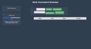 Darts Tournament Simulator Prerelease schedule.png