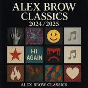 A collage of Alex Brow's singles